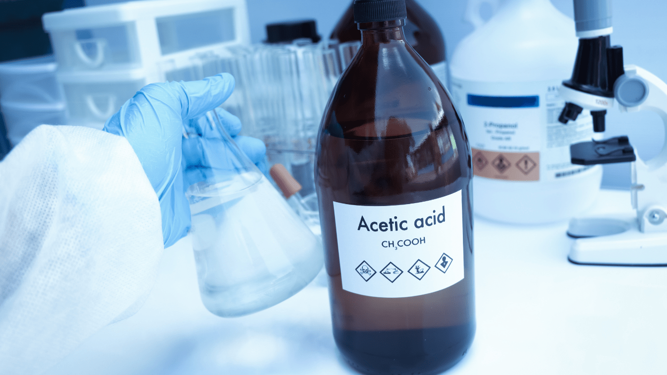 acetic acid jar